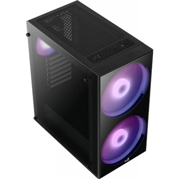 Корпус AeroCool Python (Python-G-BK-v1) Black без БП