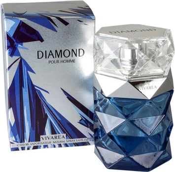 Туалетна вода для чоловіків Vivarea Diamond 100 мл (MM30150) (6291103662255)