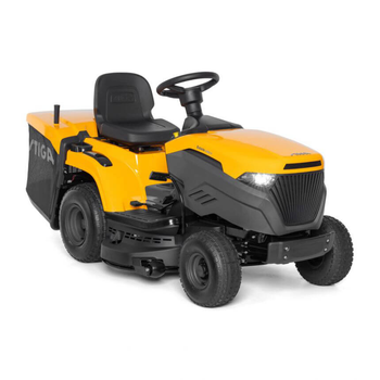 Трактор садовый бензиновый STIGA B&S4165, 8.6 кВт, ширина кош 98 см, высота кош 25-80 мм,трав 240 л