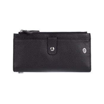 Клатч- кошелек из натуральной кожи ST Leather (ST420) 98489 Черный