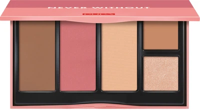 Палітра для обличчя Pupa Never Without №003 Dark Skin 15.2 г (8011607336432)