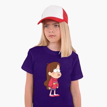 Дитяча футболка Гравіті Фолз Мейбл Пайнс (Gravity Falls Mabel Pines) (25186-2625) 104-110 см Бавовна Фіолетовий