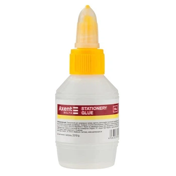 Клей канцелярский Axent Standard 50 мл силикатный (D7224)