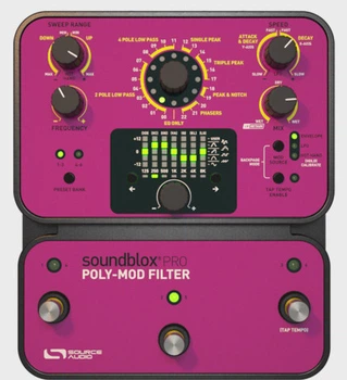 Бас-гитарный процессор эффектов SOURCE AUDIO SA144 Soundblox Pro Poly-Mod Filter