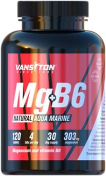 Магний Vansiton Mg+Vitamin B6 120 таблеток (4820106592119)
