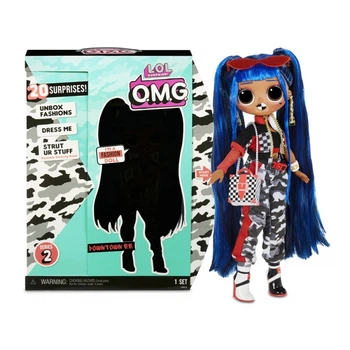 Кукла LOL Surprise OMG Downtown B.B. (MGA Entertainment, США) ЛОЛ Сюрпрайз ОМГ Даунтаун БиБи (570295PE7C)