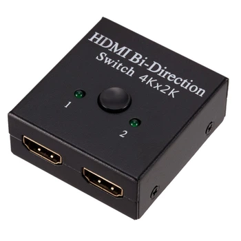 HDMI сплиттер / коммутатор двунаправленный на 2 порта 4K свитч bi direction Switch Splitter свич переключатель разветвитель HDMI ( WD2-1 bi-direction )