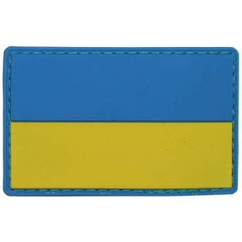 Нашивка 3D MFH "Флаг Украины" резиновая на липучке (36506G)