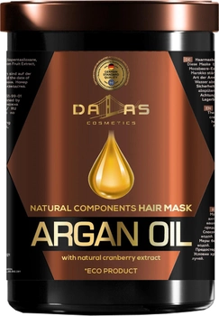 Маска для волос Dalas Natural component с натуральным экстрактом клюквы и аргановым маслом 1000 мл (4260637729156)