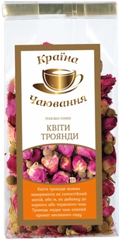 Фиточай Країна Чаювання Цветы розы 50 г (4820230050127)