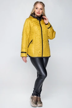 Куртка Miorichi Мишель 50 Горчичный (01027-yellow50)
