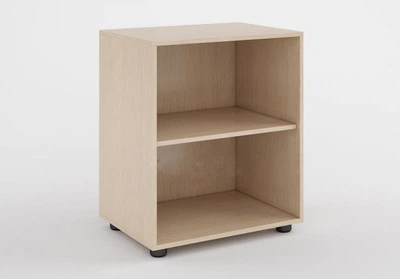 Стеллаж KidsBunkBed С-02 дуб молочный 676x450x700 мм
