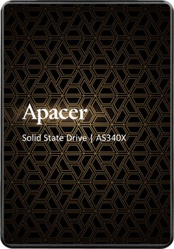 SSD диск Apacer AS340X 120GB 2.5" SATAIII 3D NAND (AP120GAS340XC-1)