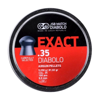 Кулі JSB Diabolo EXACT 9,00 mm. 100шт. 5,250 р.