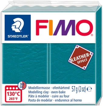 Полимерная глина Fimo Leather-effect морская волна 57 грамм Staedtler, 8010369