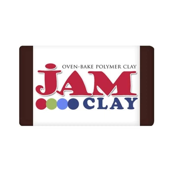 Пластика Jam Clay 20г темный шоколад (4823064964615)
