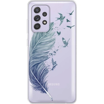 Силиконовый чехол BoxFace Samsung A525 Galaxy A52 Feather (42076-cc38)