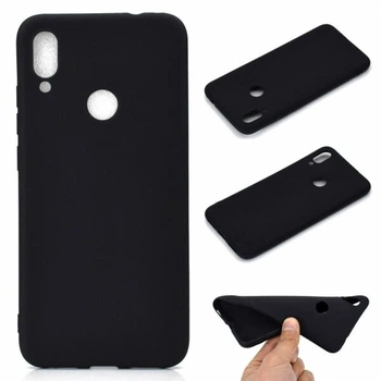 Силиконовый (TPU) чехол Deexe Matte Case для Xiaomi Redmi Note 7 / Note 7 Pro - Black