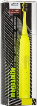 Звукова зубна щітка Megasmile Black Whitening II Electric Yellow (7640131971799)