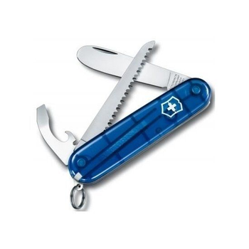 Нож складной швейцарский многофункциональный Victorinox My First 0.2373.T синій (Vx02373.T2)