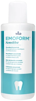 Ополіскувач для порожнини рота Dr. Wild Emoform Концентрат Для чутливих зубів з мінеральними солями і фторидом 400 мл (7611841702218)