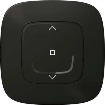 Розумний дротовий вимикач ролет Legrand Valena Allure with Netatmo Антрацит (752890)