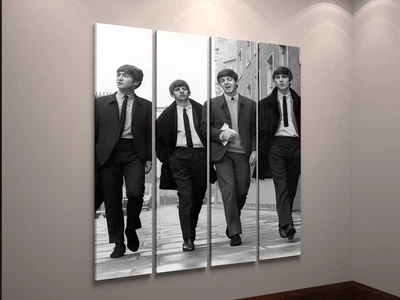 Большая модульная фото картина Битлз ,VITRINA The Beatles 150x160 см (100164-4)