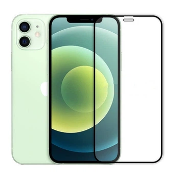 Защитное стекло LUX для Apple Iphone 12 mini Full Сover черный 0,3 мм в упаковке