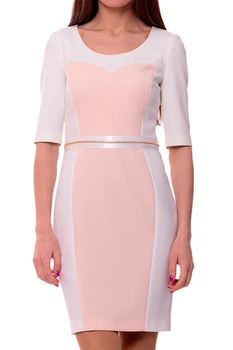 Платье PINKO 42 Розовый (1B10AZ 4951 ZN3-42)