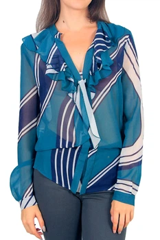 Блуза Pinko 40 Бірюзовий (11D6EC 3743 ES4-40)