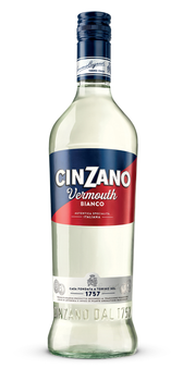 Вермут Cinzano Bianco напівсолодкий 0.75 л 15% (8000020000365)