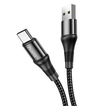 Кабель Hoco X50 Excellent charging data cable для Type-C Black