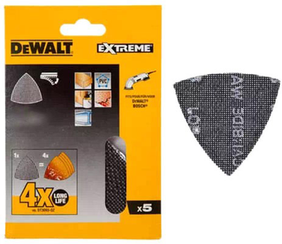 Шліфувальний папір DeWalt 93 мм зерно 80 мкм (DTM3092)