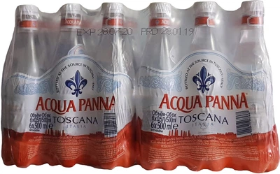 Упаковка мінеральної негазованої води Acqua Panna 0.5 л х 24 пляшки (8000815095255)