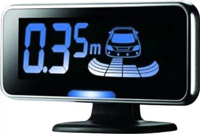 Парковочный радар для заднего бампера c LCD-дисплеем Steelmate PTS410V4 Silver