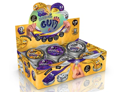 Жуйка для рук Magnetic Gum, золото, укр. MgGUM-01-01U