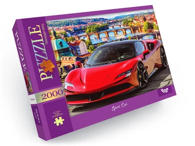 Пазлы 2000 элементов «Спортивная Машина» C2000-01-10