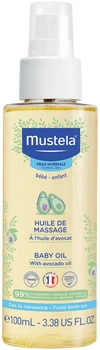 Олія для масажу Mustela Bebe 100 мл (3504105028428/3504105035860)
