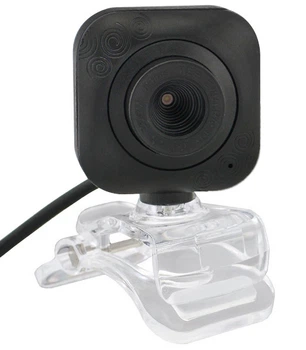 Веб камера с микрофоном Wite-02 Black (6145)