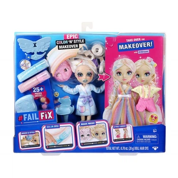 Игровой набор Исправь Макияж c куклой FailFix 2Dreami Epic Color 'N' Style (Moose Toys, США) Эпичное перевоплощение (12808)