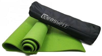 Коврик для йоги EasyFit PER Premium Mat 8 мм салатовый