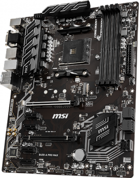 Материнська плата MSI B450-A Pro Max (sAM4, AMD B450, PCI-Ex16)