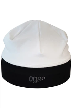 Шапка Ogso Technical Beanie Белый/Черный (OGSO-BWTECHBEAWB)