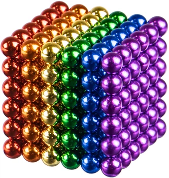 Kulki magnetyczne Neocube 216 kulek 5 mm Wielokolorowy (8596165040248)