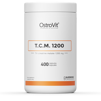 Креатин OstroVit T.C.M. 1200 400 капсул (4384303237)