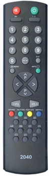 Пульт HUAYU RC-2040 для телевизора Shivaki (1804B-3)