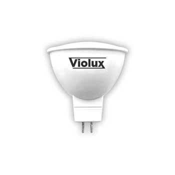 Світлодіодна лампа Violux QUANTUM MR16 GU5.3 8W 4000K 720Lm, LED лампа Ø50 мм