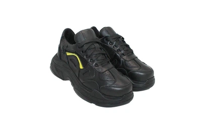 Кроссовки Sandalik 37(р) чёрного цвета на толстой подошве (93194-821)