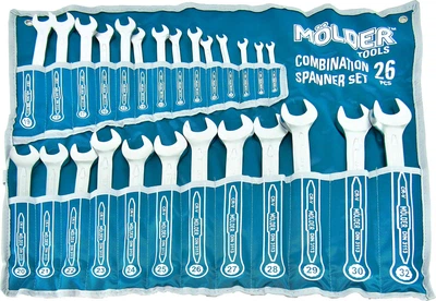 Набор ключей рожково-накидных (Molder Tools) 26шт. (6-32мм.) MT58126
