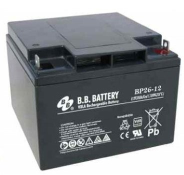 Аккумуляторная батарея B.B. Battery 12V-26Ah (BP26-12)